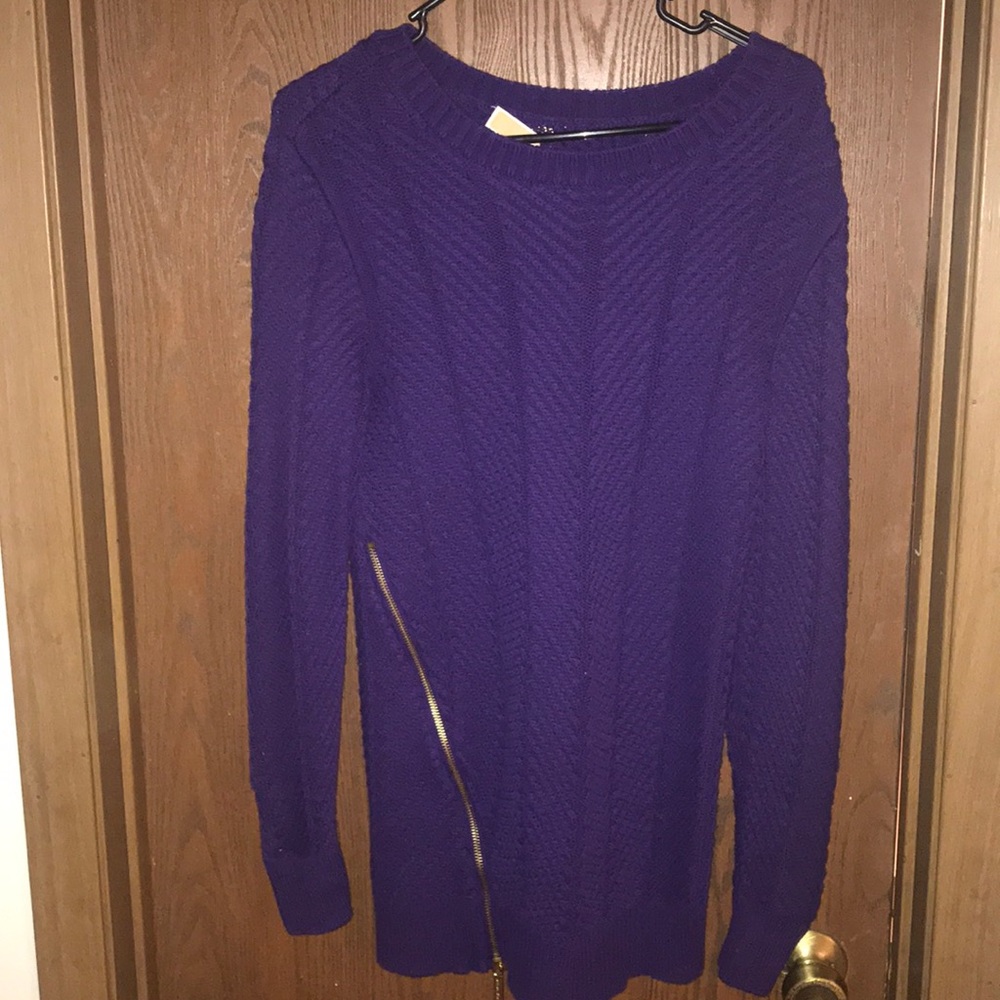 Michael Kors Purple Sweater